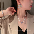 Shangjie Oem Joyas Fashion Women Jewelry Ensemble de perles Collier et bracelet et boucles d&#39;oreilles Ensemble de bijoux de bijoux de beauté de beauté